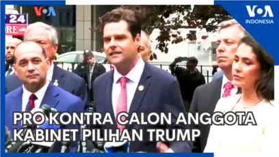 Pro Kontra Calon Anggota Kabinet Pilihan Trump