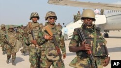 Ciidamada Djibouti ee Muqdisho Tagay