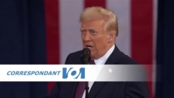 Correspondant VOA : les premières déclarations du président Trump