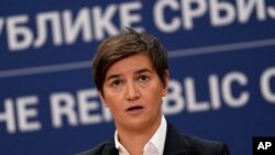 Premijerka Srbije Ana Brnabić