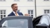 Outgoing German Finance Minister Christian Lindner of the Free Democratic party (FDP) enters a car at the Bellevue Castle, after he received the certificate of dismissal, in Berlin, Germany, Nov. 7, 2024. 