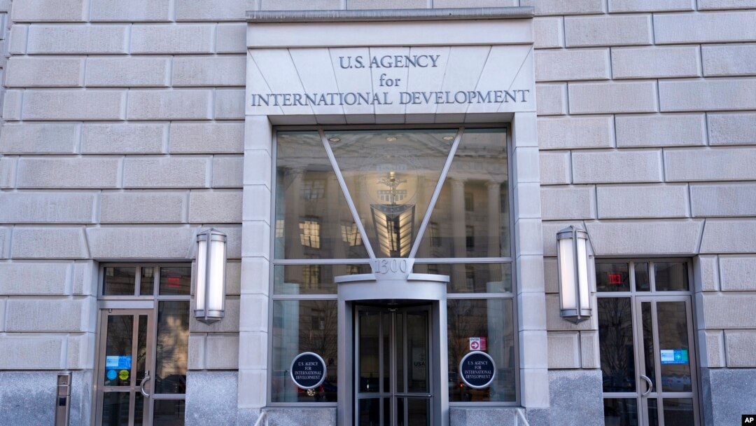 Antre Ajans Ameriken pou Devlopman Entenasyonal la, USAID nan Washington, 1 Fevriye 2025.
