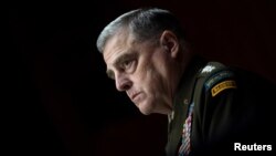 ARHIVA - General Mark Mili, predsjedavajući Združenog generalštaba američke vojske, 17. juna 2021. (Foto: Reuters/Caroline Brehman/Pool)
