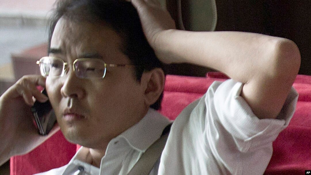 FILE - Attorney Xia Lin, pictured on July 14, 2011, was sentenced to 12 years in prison, Sept. 22, 2016, on fraud charges in what observers said was thought to be the harshest penalty rendered in years against those few willing to take on the ruling Communist Party.