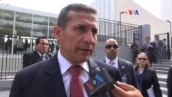 Humala: "Estamos satisfechos con las propuestas ecológicas"