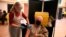 Dr. Susan Fairhead gives an injection of Pfizer/BioNTech COVID-19 vaccine at a vaccination center set up at Thornton Little Theatre managed by Wyre Council in Thornton-Cleveleys, northwest England, on Jan. 29, 2021.
