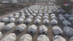 Այրված ճամբարի փախստականները հերթական գիշերն են անցկացրել փողոցում