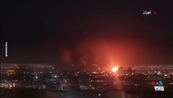 ثبت لحظه حمله به نقاطی در غرب تهران در شامگاه سه‌شنبه ۱۲ اسفند
