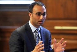 FILE - Then-attorney Amit Mehta speaks in Bronx state Supreme Court in New York, March 28, 2012.