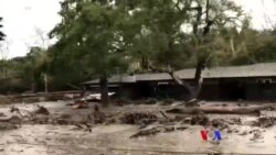 ကယ်လီဖိုးနီးယား ရေကြီးမြေပြိုမှု Oprah Winfrey ကိုယ်တွေ့