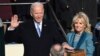 Joe Biden is sworn in as the 46th president of the United States by Chief Justice John Roberts as Jill Biden holds the Bible during the 59th Presidential Inauguration at the U.S. Capitol in Washington, Jan. 20, 2021.
