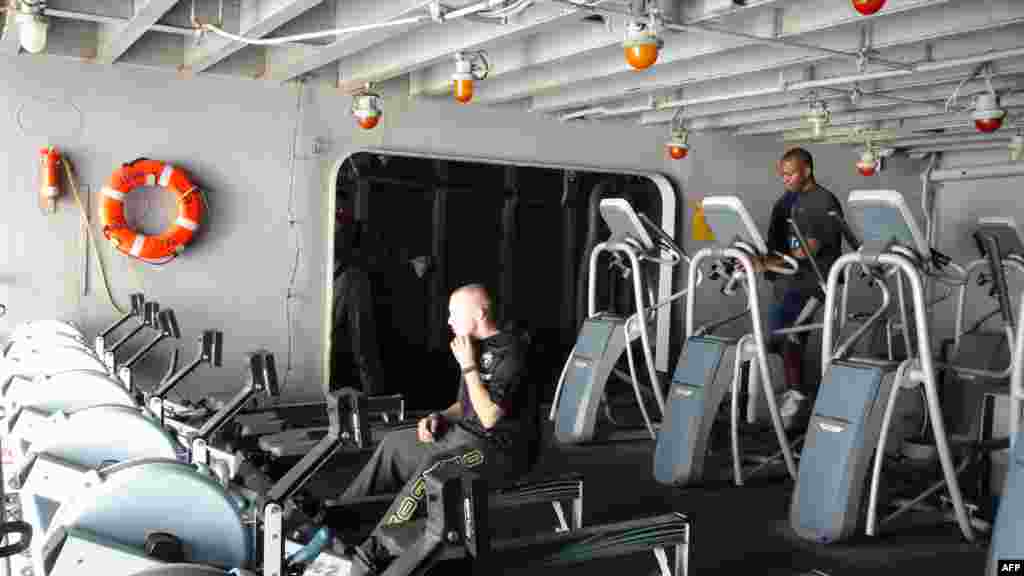 با ابراهام لینکلن بر آبهای خلیج فارس