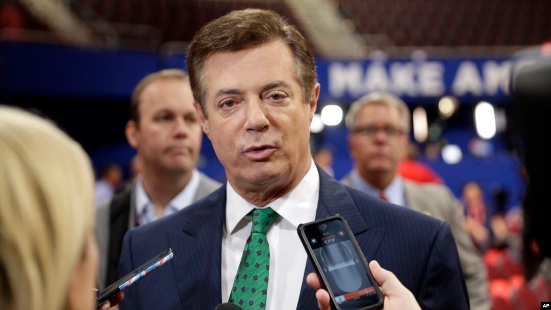 Pol Manafort, Tramp saylov kampaniyasi rahbari 