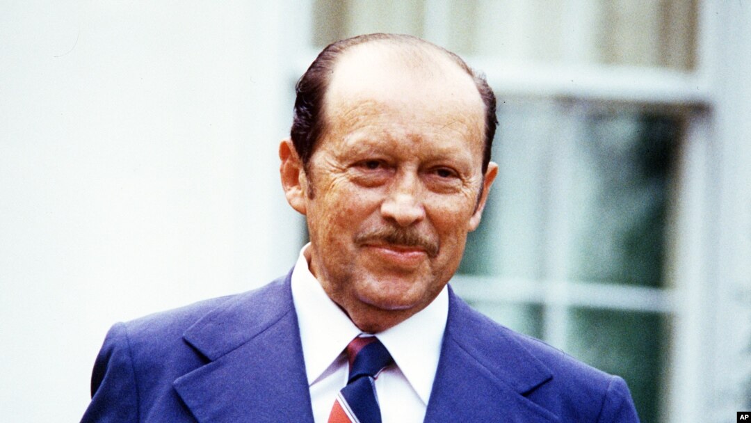 Imagen del exdictador paraguayo Alfredo Stroessner (1954-89), tomada en septiembre de 1977.