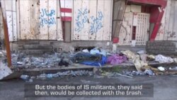 8 Months Later, Hundreds of Militant Bodies Still Rot in Old Mosul