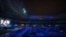 People watch a movie from inside their cars at a drive-in installed in the Palmeiras soccer stadium amid the coronavirus outbreak in Sao Paulo, Brazil, June 25, 2020. 