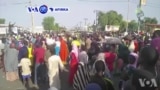 VOA60 Afirka: Al’umomin Da Rikicin Boko Haram Ya Raba Da Gidajensu, Sun Fito Zanga-zanga Kan Tituna A Maiduguri