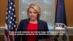 Dep. de Estado: "Rusia se está aislando a sí misma"