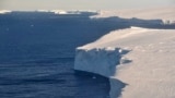 FILE - This 2020 photo provided by the British Antarctic Survey shows the Thwaites glacier in Antarctica. (David Vaughan/British Antarctic Survey via AP, File)