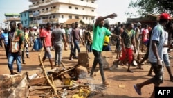 Protestos em Conakry, 21 de Fevereiro, 2017.