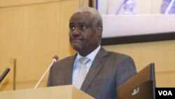 Mousa Faki, le président de la Commission de l'Union africaine.