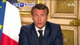 VOA60 DUNIYA: Shugaban Faransa Emmanuel Macron Ya Ce Za A Tsawaita Dokar Hana Zirga-zirga A Kasar Zuwa 11 Ga Watan Mayu