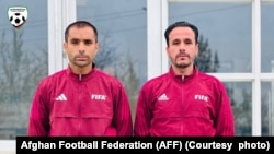 سید ننگیالی سادات (راست) و محمد اشرف حسین‌زاده (چپ)