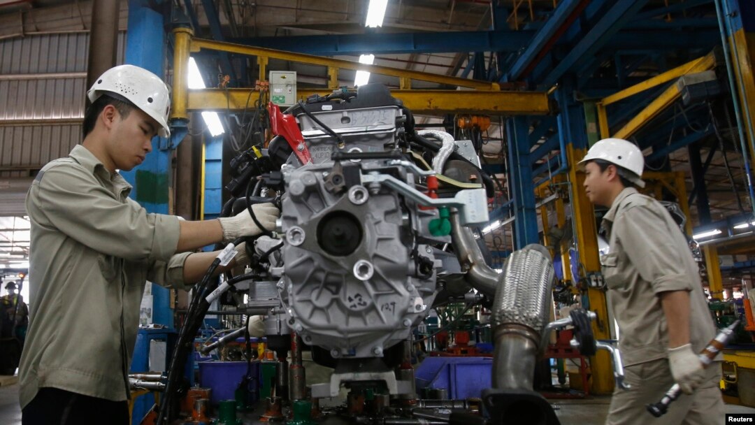 福特汽車製造公司在越南海陽省的分廠。(資料圖片) 