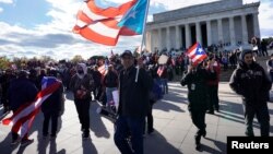 Masu zanga zanga akan Puerto Rico