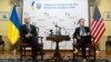 Міністр юстиції України Денис Малюська та його заступниця Ірина Мудра поспілкувались з пресою у Вашингтоні 13 березня 2024 року.