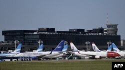 아르헨티나의 수도 부에노스아이레스의 호르헤 뉴베리 공항 모습 (AFP) 