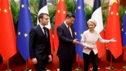 ဥရောပကော်မရှင်ဥက္ကဌ တရုတ်သမ္မတနဲ့ ယူကရိန်းငြိမ်းချမ်းရေး ဆွေးနွေး