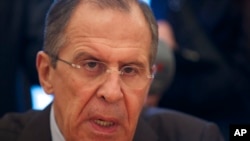 Menlu Rusia Sergei Lavrov