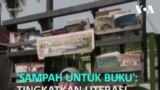 Tukar Sampah untuk Pinjam Buku