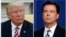 အမေရိကန်သမ္မတ Trump နဲ့ (FBI)ညွှန်ကြားရေးမှူးဟောင်း James Comey။ 