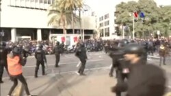 Բախում ոստիկանության և ցուցարարների միջև Կատալոնիայում