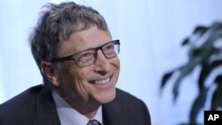 Bill Gates kembali menduduki peringkat pertama daftar orang terkaya di dunia menurut majalah Forbes 2 Maret 2015 (foto: dok).