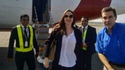 Angelina Jolie ဘင်္ဂလားဒေ့ရှ် ဒုက္ခသည်စခန်း သွားရောက်