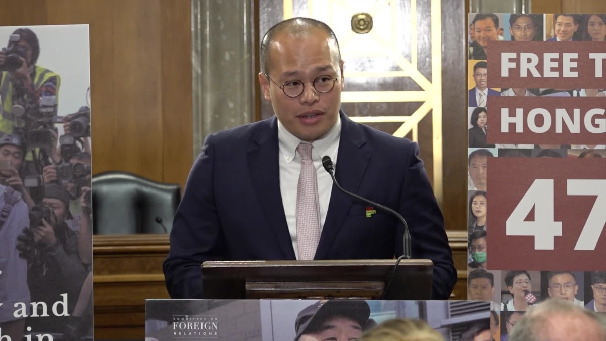 Jimmy Lai’s son calls on US Congress to help free Hong Kong publisher