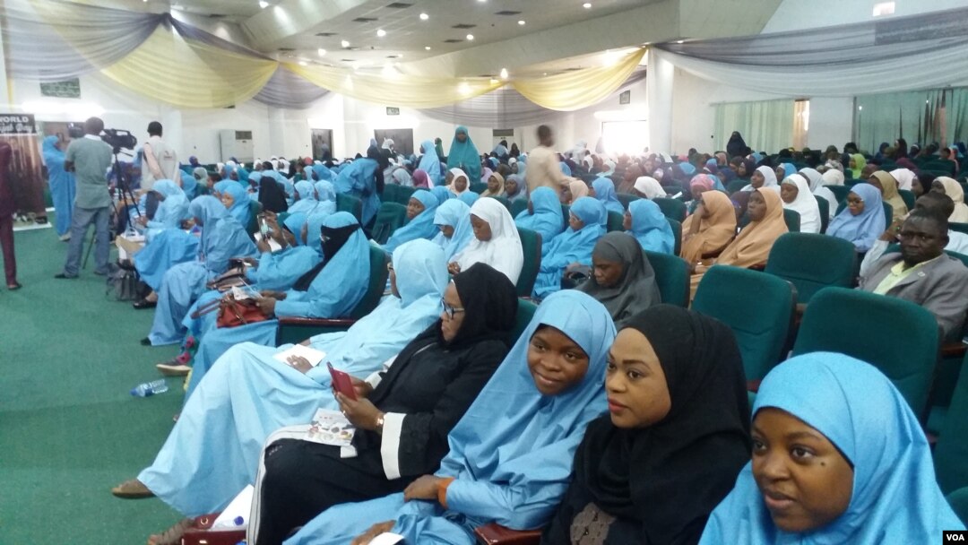 Wasu mahalarta taron ranar Hijab ta Duniya a Abuja