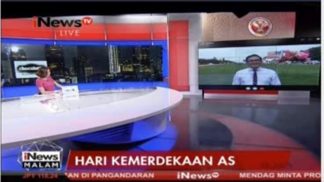 Laporan Langsung Voa Untuk Inews Hari Kemerdekaan As