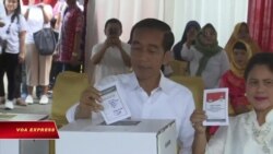 Kết quả bầu cử Indonesia: Jokowi đang dẫn đầu