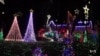 Homes Go All Out with Christmas Light Displays