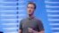 FILE - Facebook CEO Mark Zuckerberg delivers the keynote address at the F8 Facebook Developer Conference in San Francisco, California, April 12, 2016.