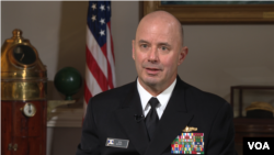 Admiral Jim Kilby (Mary Cieslak/VOA)