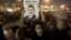Supporter of President Morsi during celebration of his dismissal of former defense ministers, Tahrir Square, Cairo, Aug. 13, 2012.
