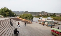 중국 지린성 연변조선족자치구의 두만강변. (자료사진)