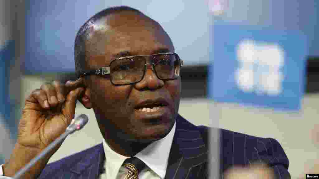 Karamin Ministan Mai na Najeriya Emmanuel Ibe Kachikwu kuma Shugaban OPEC &nbsp;