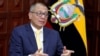 ARCHIVO - El vicepresidente de Ecuador, Jorge Glas, habla durante una entrevista en el Palacio de Gobierno de Quito, el 19 de agosto de 2017.