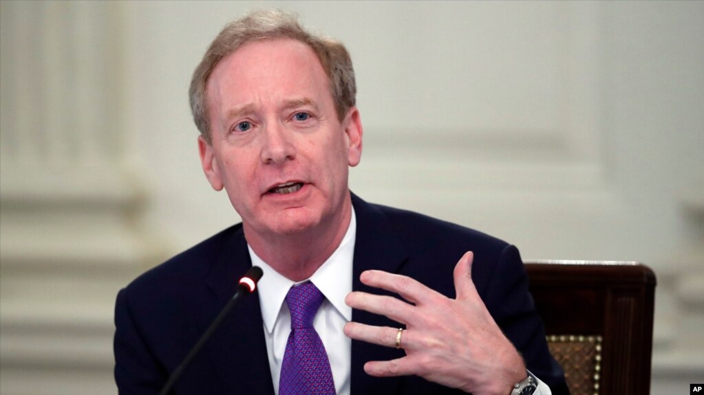 Chủ tịch Microsoft Brad Smith.